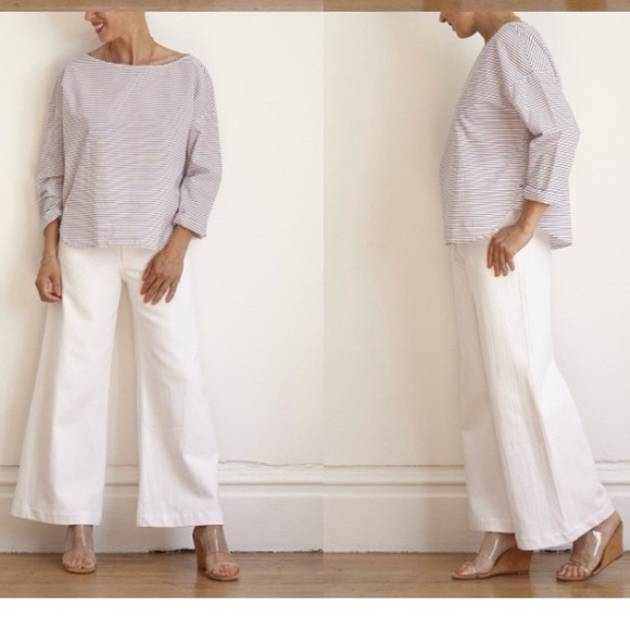 Pietsie Ischia Wide-Leg Crop Pants - Picture 3 of 8